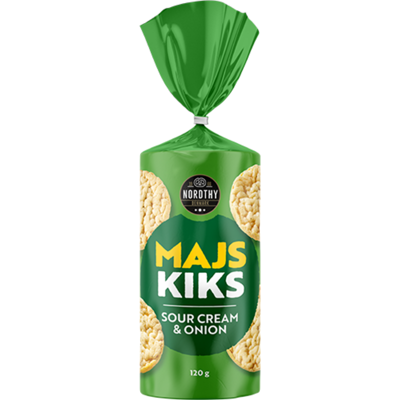 Nordthy Majskex Sourcream and Onion 120 g