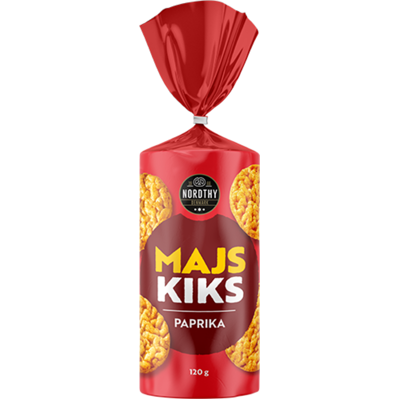 Nordthy Majskex Paprika 120 g
