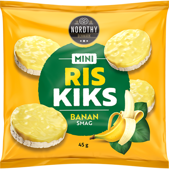 Nordthy Miniriskex med Banansmak 45 g