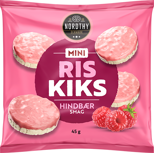 Nordthy Miniriskex med Hallonsmak 45 g