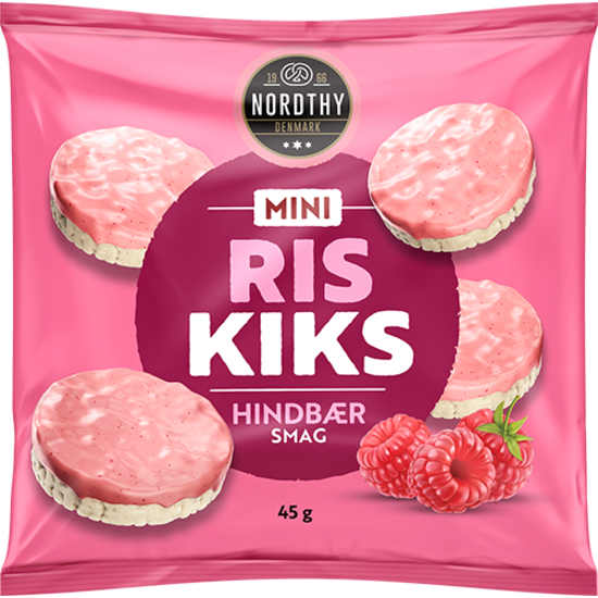 Nordthy Miniriskex med Hallonsmak 45 g