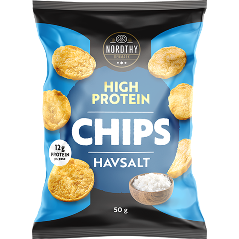 Nordthy Proteinchips Havssalt 50 g