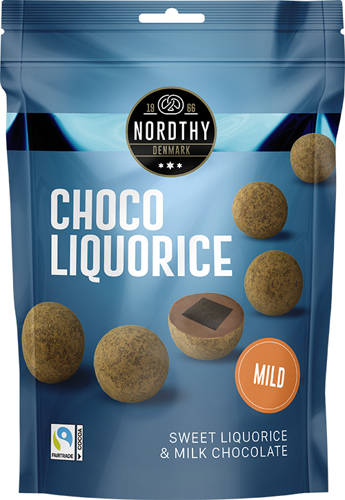 Nordthy Lakritskulor Mild 110 g