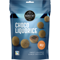Nordthy Lakritskulor Mild 110 g