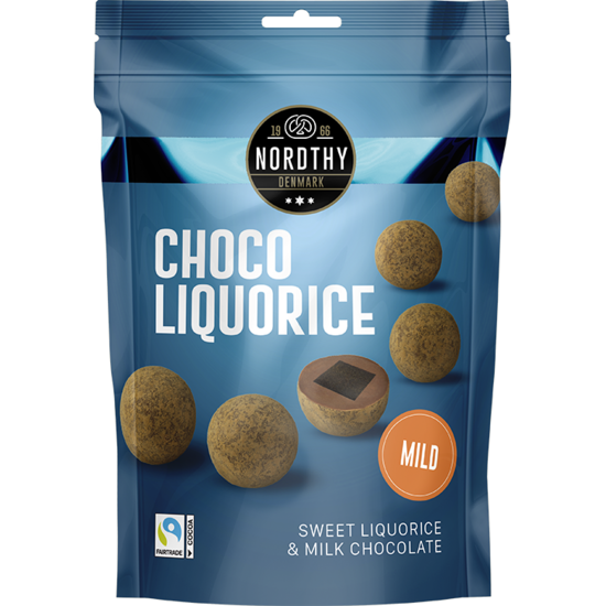 Nordthy Lakritskulor Mild 110 g