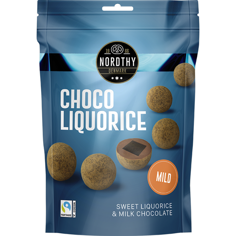 Nordthy Lakritskulor Mild 110 g