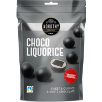 Nordthy Lakritskulor Choco 100 g