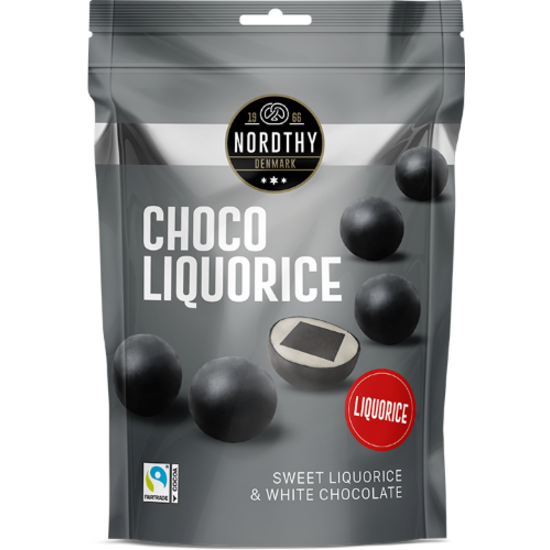 Nordthy Lakritskulor Choco 100 g
