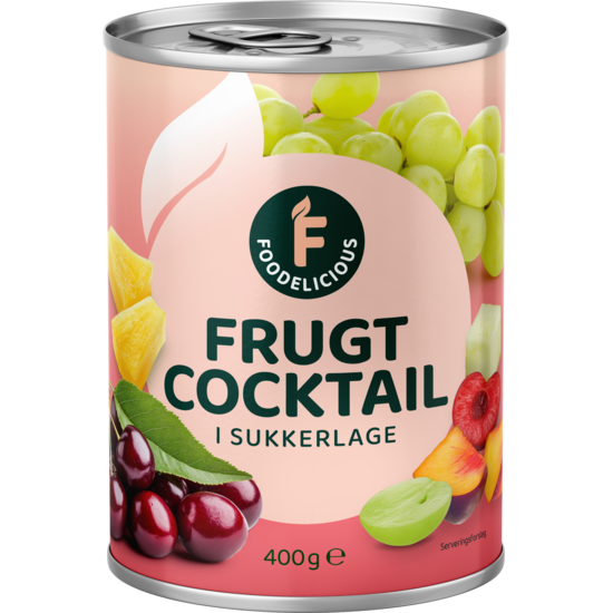 Foodelicious Fruktcocktail 400 g