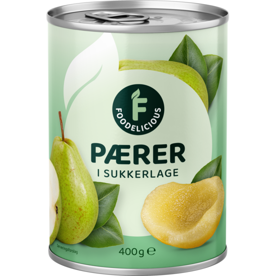 Foodelicious Päronhalvor 400 g