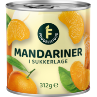 Foodelicious Mandariner 312 g