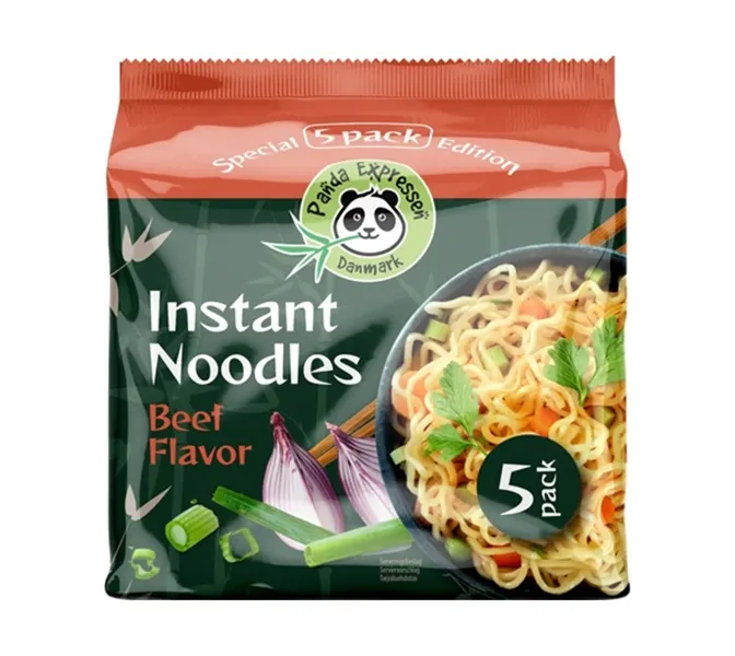 Panda Expressen Nudlar Biff 60 g 5-pack 