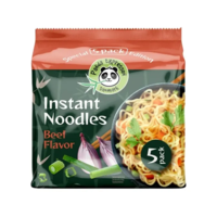 Panda Expressen Nudlar Biff 60 g 5-pack 