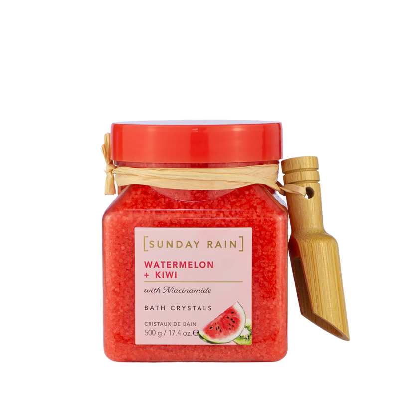 Sunday Rain Watermelon + Kiwi Bath Crystals 500 g