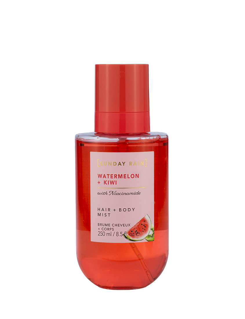 Sunday Rain Watermelon + Kiwi Hair + Body Mist 250 ml