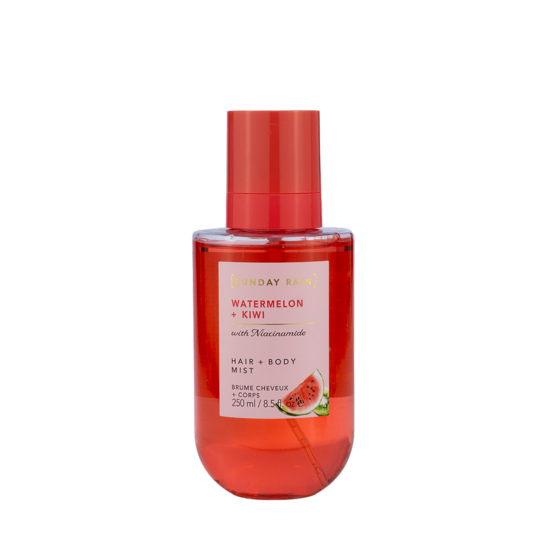 Sunday Rain Watermelon + Kiwi Hair + Body Mist 250 ml