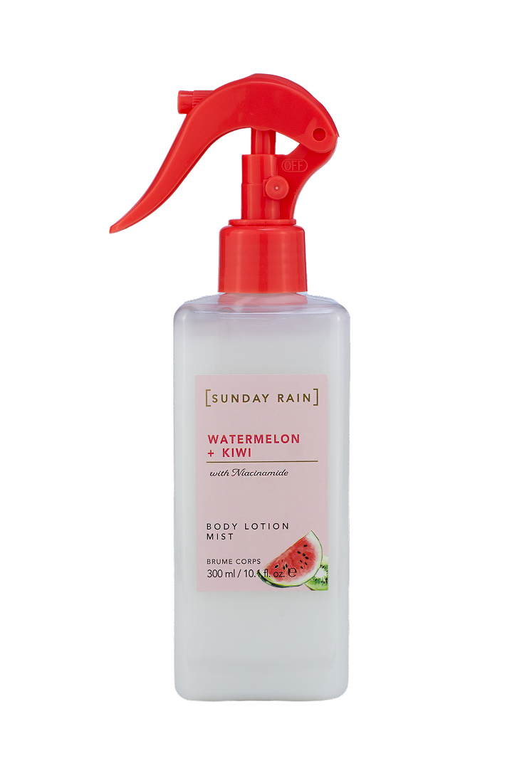 Sunday Rain Watermelon + Kiwi Lotion Mist 300 ml