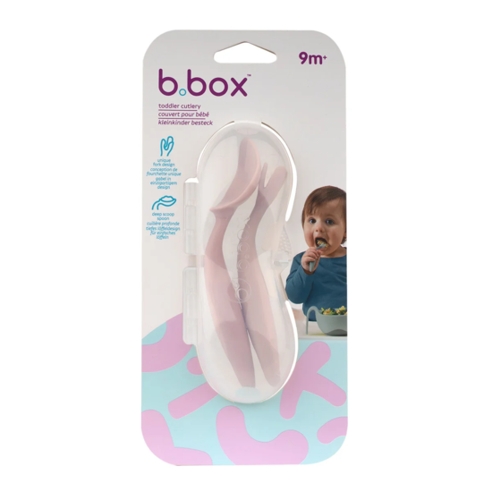 b.box Småbarnsbestick Rosa