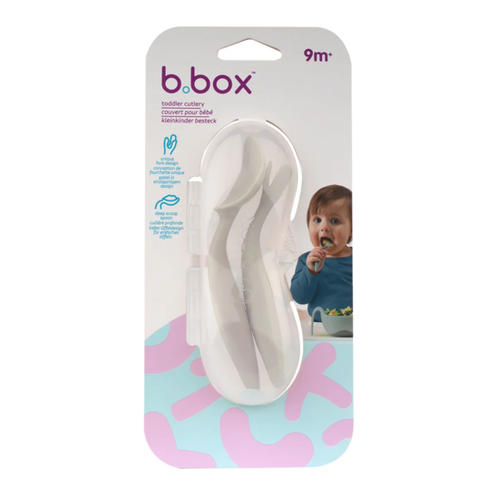 b.box Småbarnsbestick Latte