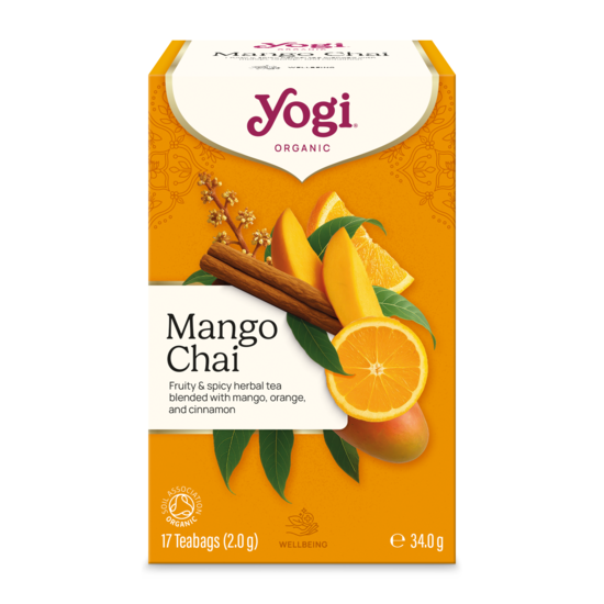 Yogi Tea Mango Chai KRAV 17 tepåsar 