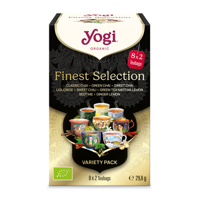 YogiTea Finest Selecion KRAV 16 tepåsar