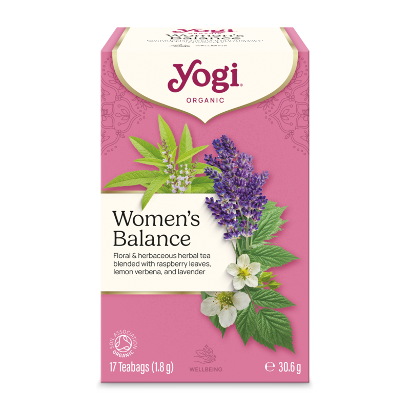 YogiTea Ekologiskt Womens balance KRAV 17 tepåsar