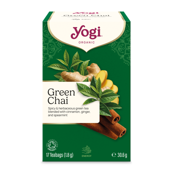 YogiTea Green Chai KRAV 17 tepåsar