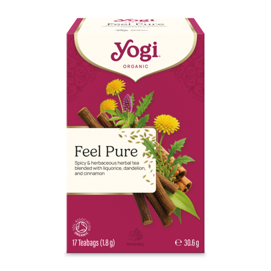 YogiTea Feel Pure KRAV 17 tepåsar