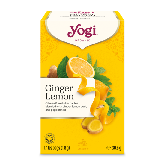 YogiTea Ginger Lemon 17 tepåsar