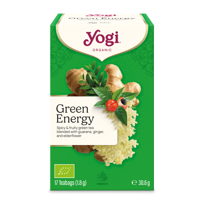 YogiTea Green Energy 17 tepåsar