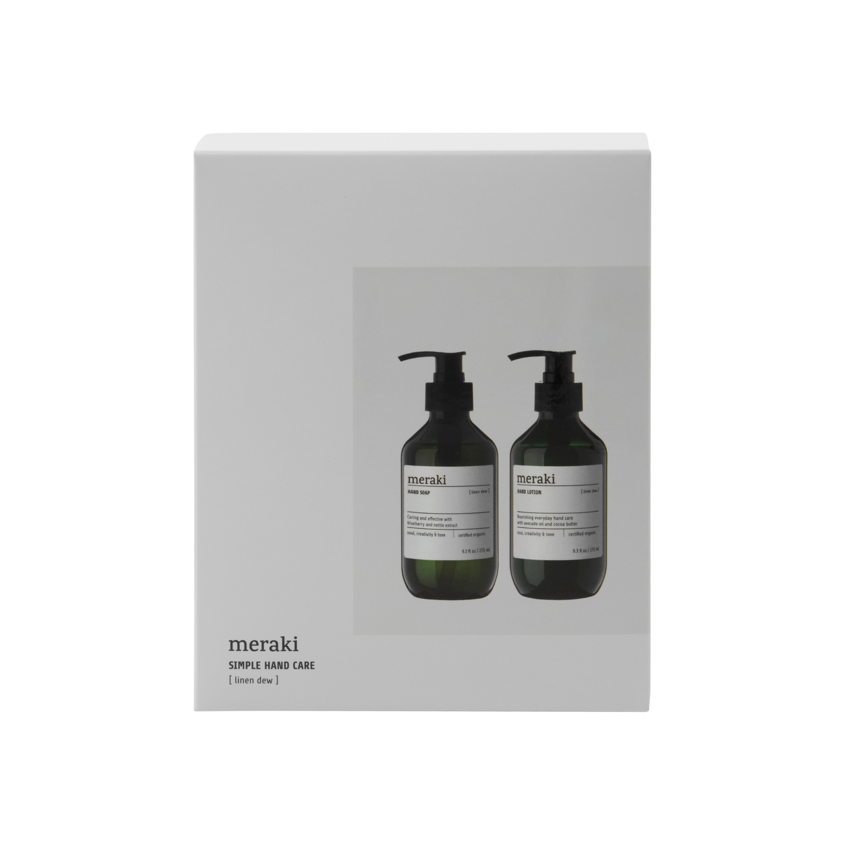 Meraki Gift Box Linen Dew Simple Hand Care 2 x 275 ml