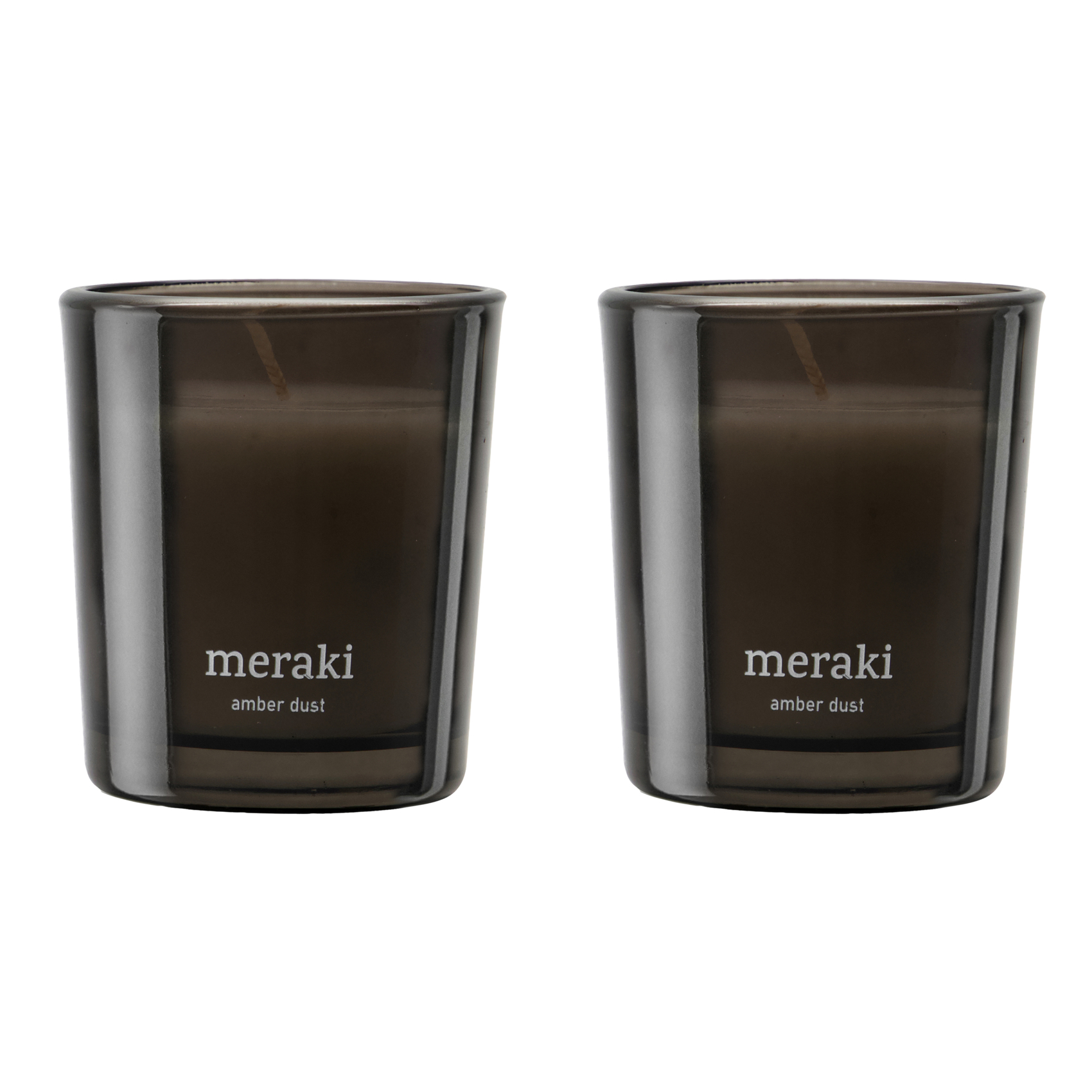 Meraki Scented Candle Amber Dust 2 x 60 g