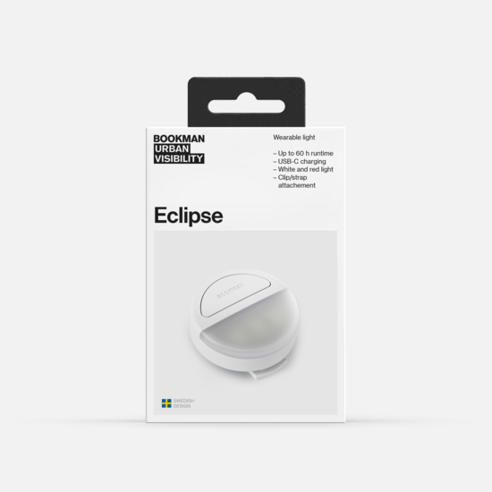 Bookman Urban Visibility Eclipse White