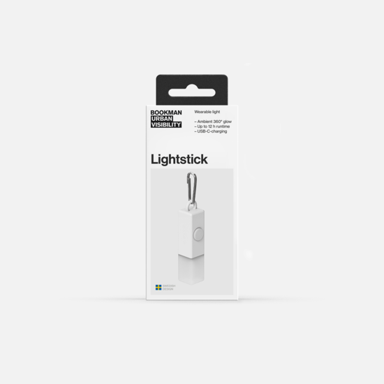 Bookman Urban Visibility Lightstick White