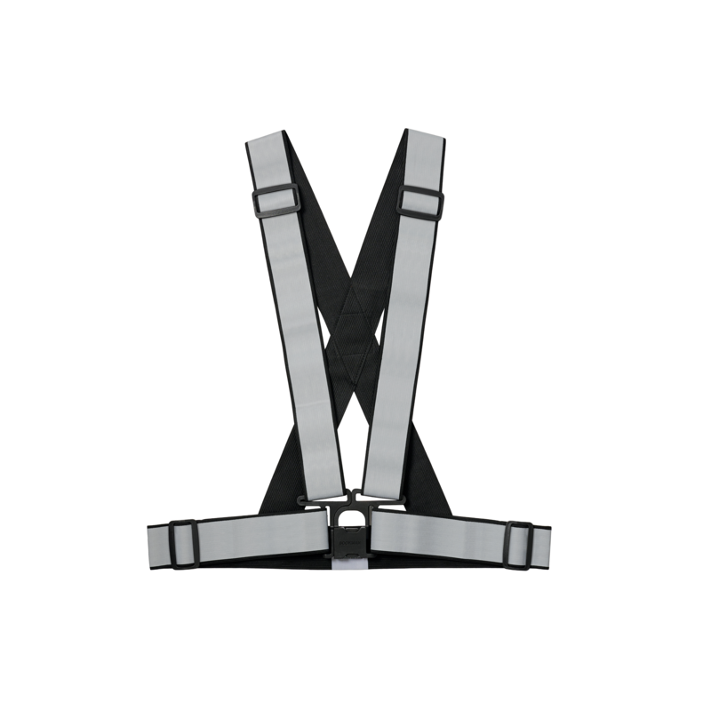 Bookman Urban Visibility Reflective Cross Belt Black