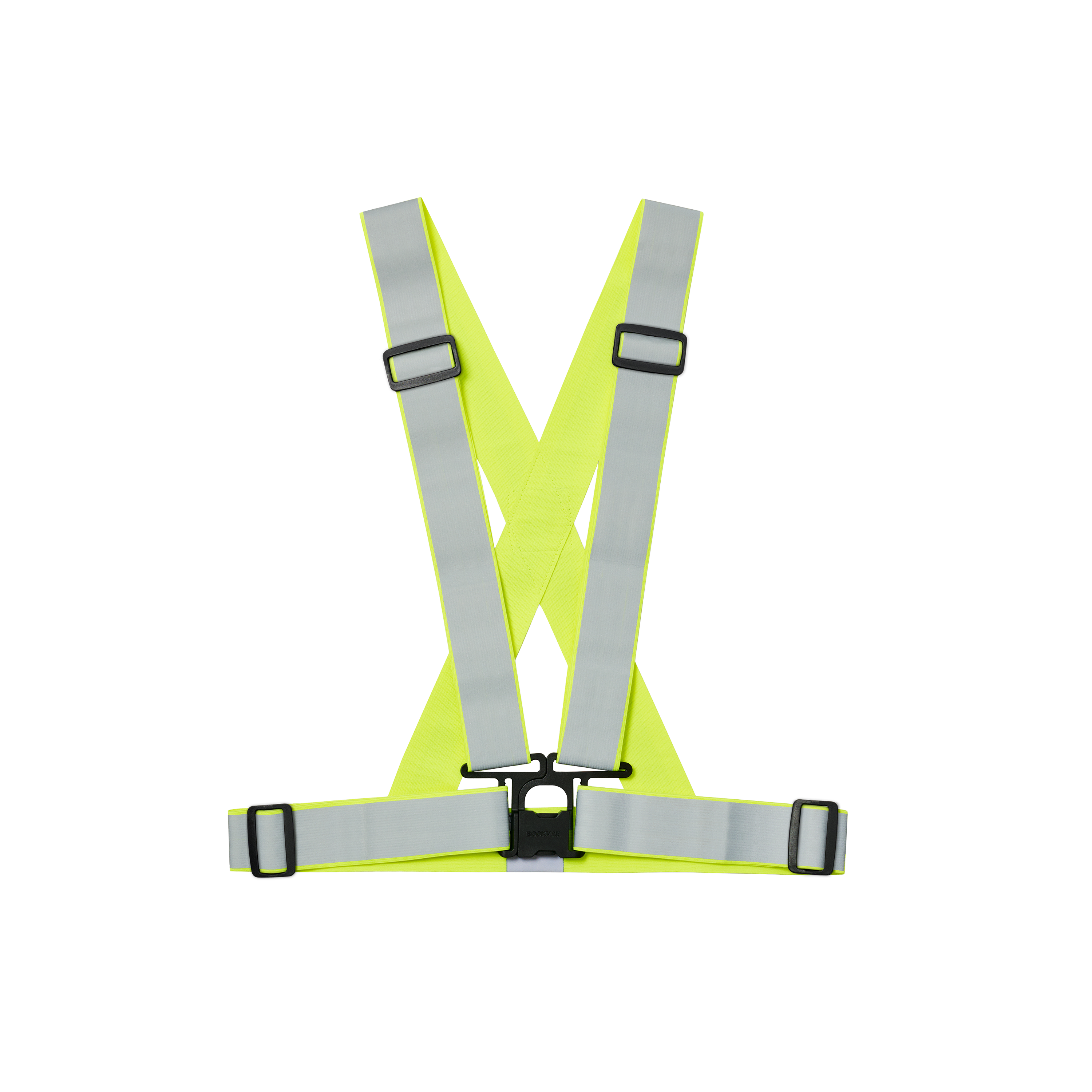 Bookman Urban Visibility Reflective Cross Belt Fluorescent Yellow