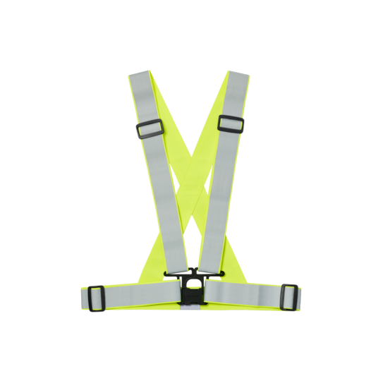 Bookman Urban Visibility Reflective Cross Belt Fluorescent Yellow