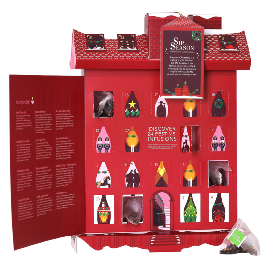 English Tea Shop Adventskalender Town House 24 luckor