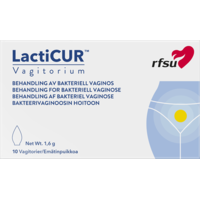 RFSU LactiCUR Vagitorium 10 st