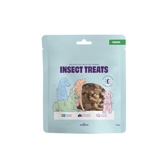 Petgood Insektsbaserat Hundgodis för Träning 100 g