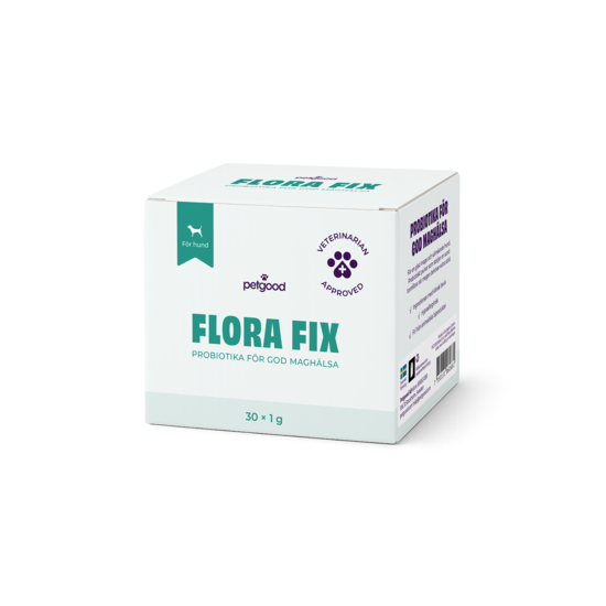 Petgood Flora Fix Probiotika för Hundar 30 g
