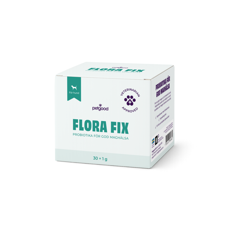 Petgood Flora Fix Probiotika för Hundar 30 g