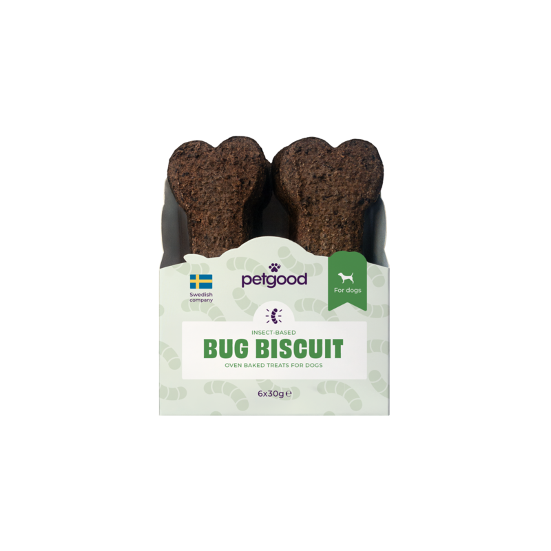Petgood Insektsbaserat Hundkex 180 g