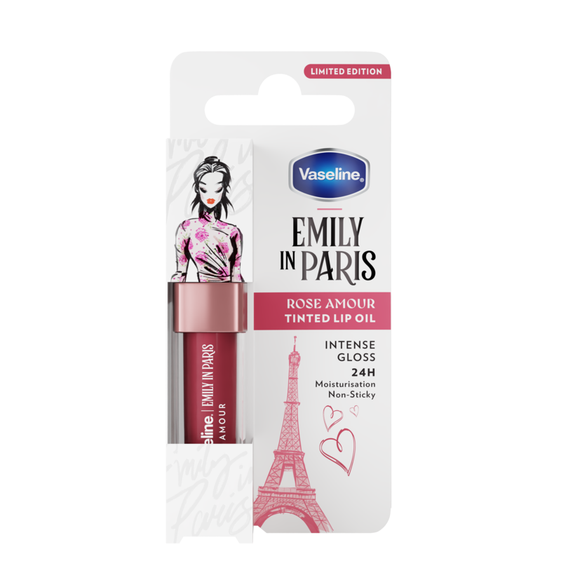 Vaseline Emily in Paris Lip Oil Rose Amour 4 g