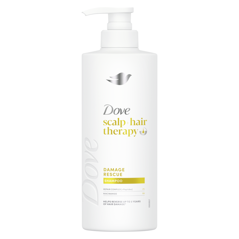 Dove Scalp + Hair Therapy Schampo Damage Rescue 400 ml