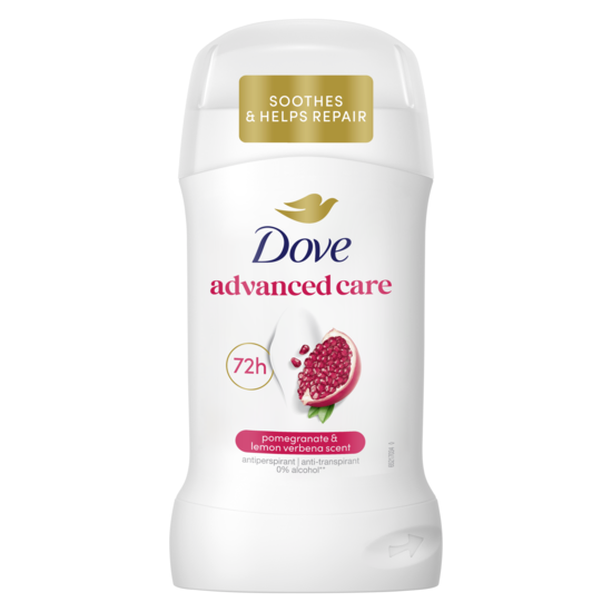 Dove 72h Advanced Care Antiperspirant Deo Stick Pomegranate & Lemon Verbena 50 ml