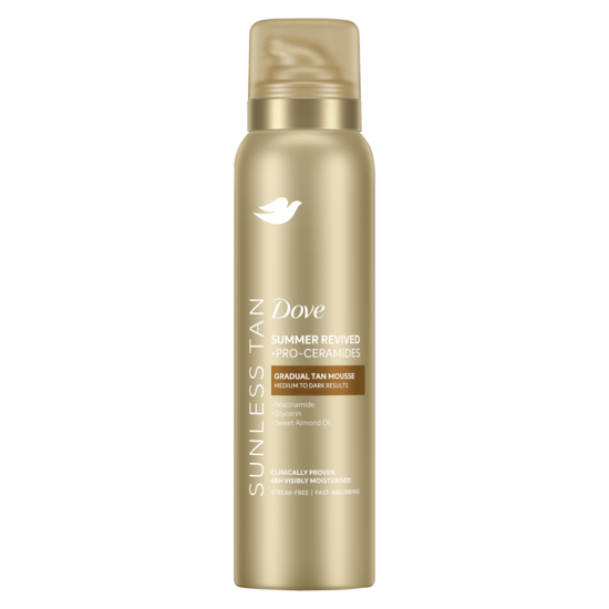 Dove Tanning Mousse Medium to Dark 150 ml