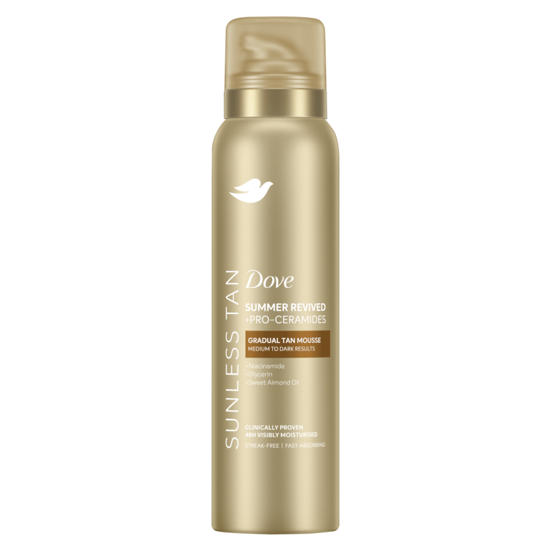 Dove Tanning Mousse Medium to Dark 150 ml