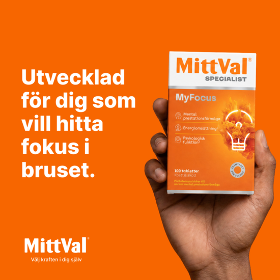 MittVal MyFocus 100 tabletter
