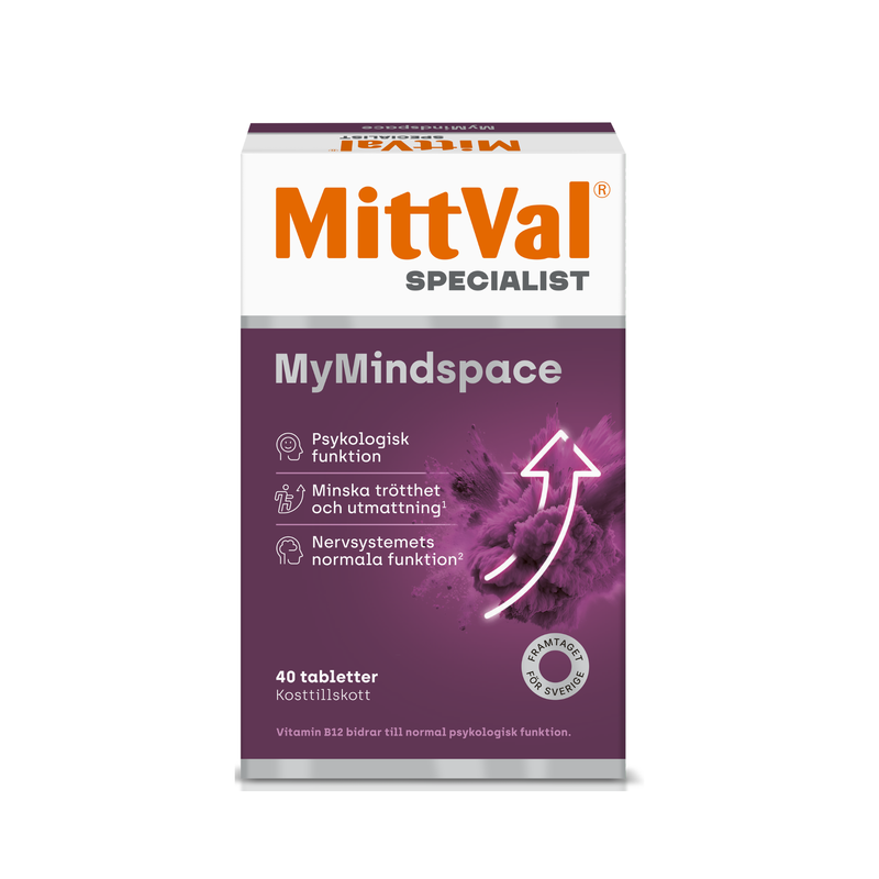 MittVal MyMindspace 40 tabletter